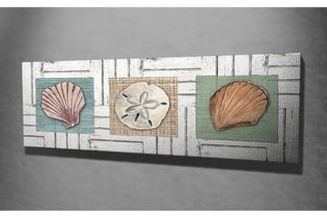 Canvasbilde Dekorativ - Flerfarget - Interiør - Maleri & posters - Lerretsbilder