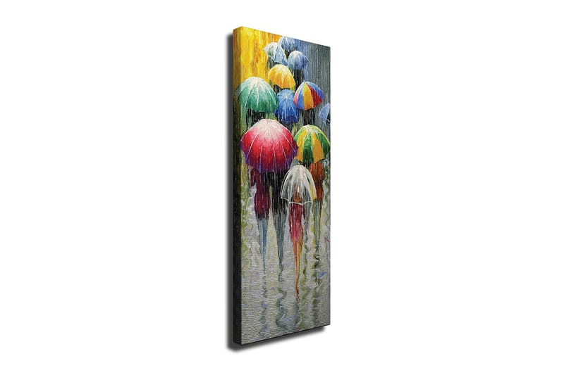 Canvasbilde Dekorativ - Flerfarget - Interiør - Maleri & posters - Lerretsbilder
