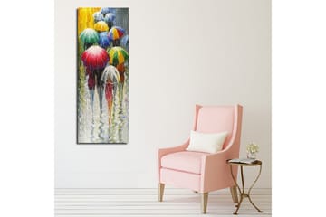 Canvasbilde Dekorativ - Flerfarget - Interiør - Maleri & posters - Lerretsbilder