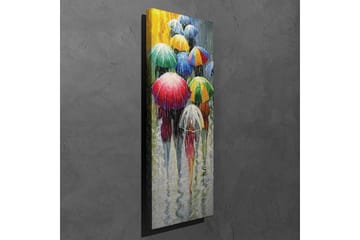 Canvasbilde Dekorativ - Flerfarget - Interiør - Maleri & posters - Lerretsbilder