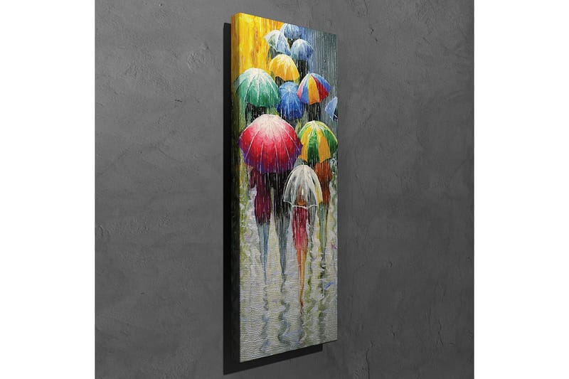 Canvasbilde Dekorativ - Flerfarget - Interiør - Maleri & posters - Lerretsbilder