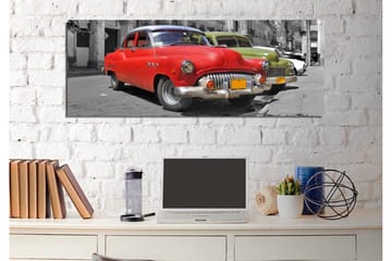 Canvasbilde Dekorativ - Flerfarget - Interiør - Maleri & posters - Lerretsbilder