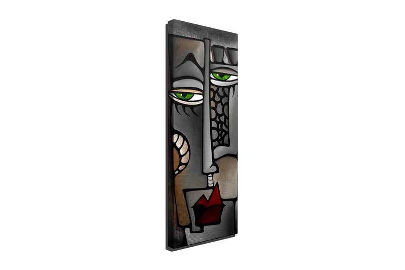 Canvasbilde Dekorativ - Flerfarget - Interiør - Maleri & posters - Lerretsbilder