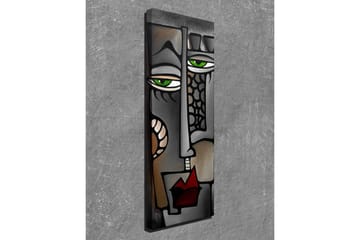 Canvasbilde Dekorativ - Flerfarget - Interiør - Maleri & posters - Lerretsbilder