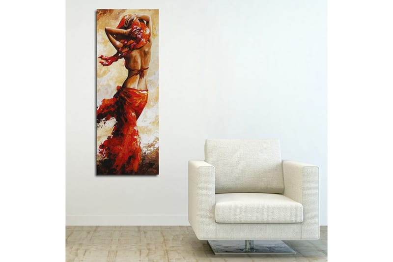 Canvasbilde Dekorativ - Flerfarget - Interiør - Maleri & posters - Lerretsbilder