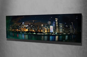Canvasbilde Dekorativ - Flerfarget - Interiør - Maleri & posters - Lerretsbilder