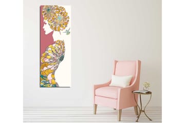 Canvasbilde Dekorativ - Flerfarget - Interiør - Maleri & posters - Lerretsbilder