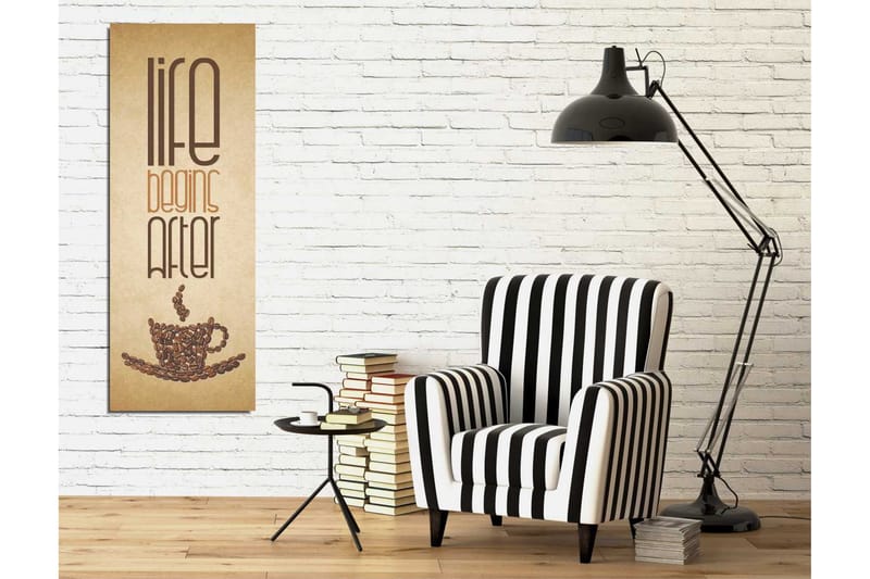 Canvasbilde Dekorativ - Flerfarget - Interiør - Maleri & posters - Lerretsbilder