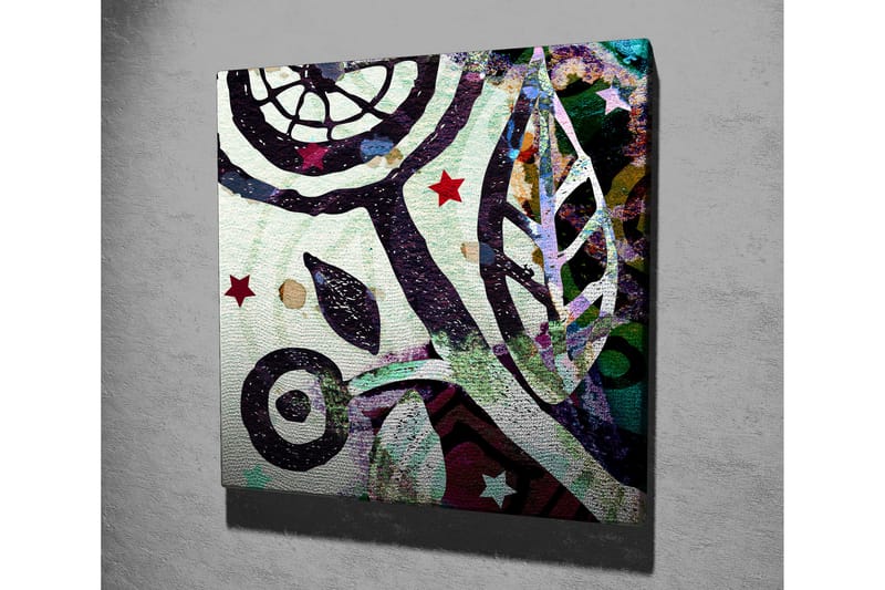 Canvasbilde Dekorativ - Flerfarget - Interiør - Maleri & posters - Lerretsbilder