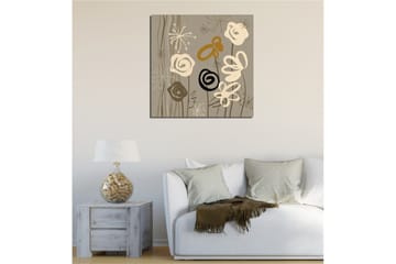 Canvasbilde Dekorativ - Flerfarget - Interiør - Maleri & posters - Lerretsbilder