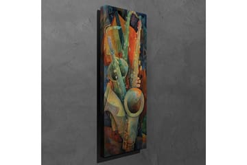 Canvasbilde Dekorativ - Flerfarget - Interiør - Maleri & posters - Lerretsbilder