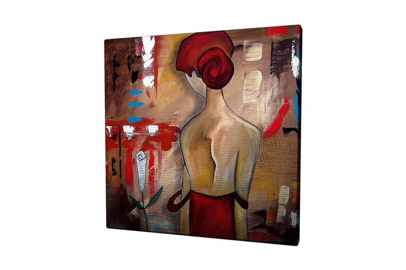 Canvasbilde Dekorativ - Flerfarget - Interiør - Maleri & posters - Lerretsbilder