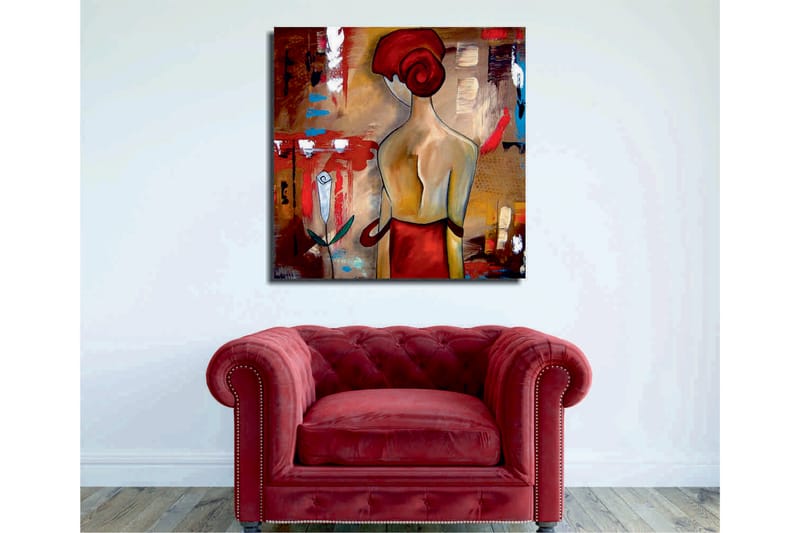 Canvasbilde Dekorativ - Flerfarget - Interiør - Maleri & posters - Lerretsbilder