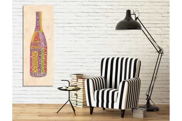 Canvasbilde Dekorativ - Flerfarget - Interiør - Maleri & posters - Lerretsbilder