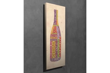 Canvasbilde Dekorativ - Flerfarget - Interiør - Maleri & posters - Lerretsbilder