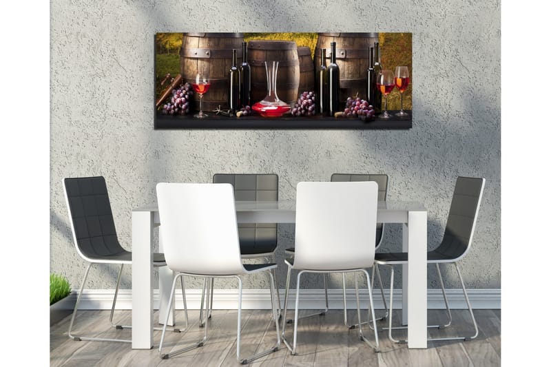 Canvasbilde Dekorativ - Flerfarget - Interiør - Maleri & posters - Lerretsbilder