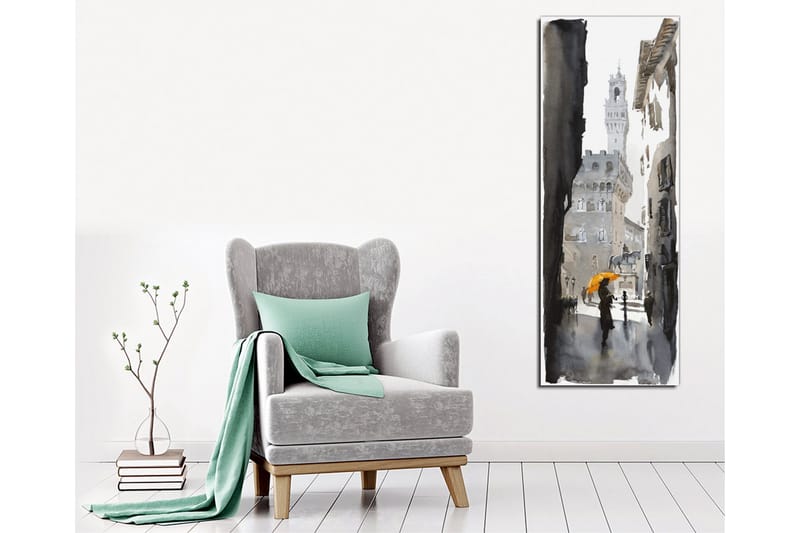 Canvasbilde Dekorativ - Flerfarget - Interiør - Maleri & posters - Lerretsbilder
