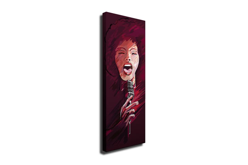 Canvasbilde Dekorativ - Flerfarget - Interiør - Maleri & posters - Lerretsbilder