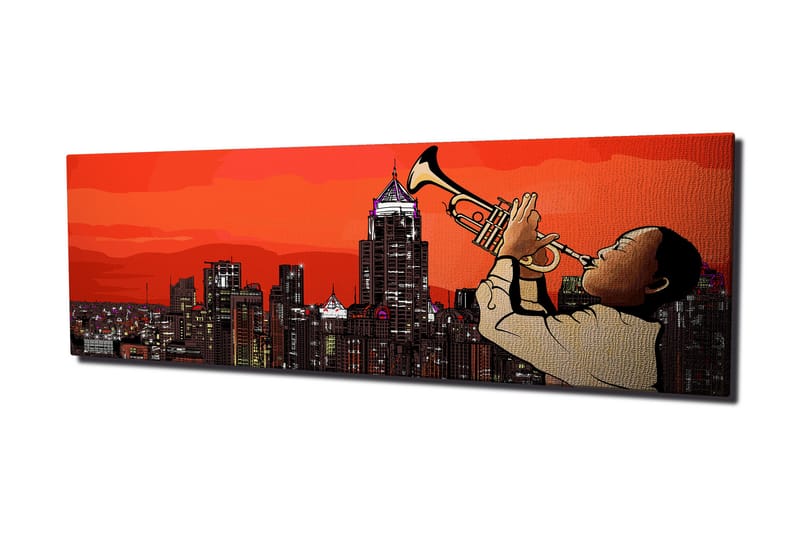 Canvasbilde Dekorativ - Flerfarget - Interiør - Maleri & posters - Lerretsbilder