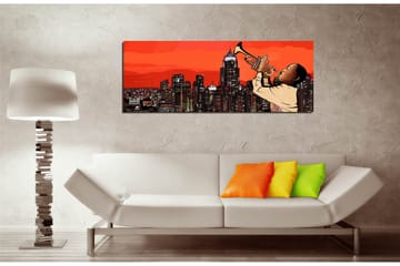 Canvasbilde Dekorativ - Flerfarget - Interiør - Maleri & posters - Lerretsbilder