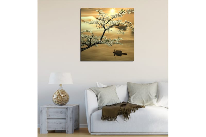 Canvasbilde Dekorativ - Flerfarget - Interiør - Maleri & posters - Lerretsbilder