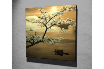 Canvasbilde Dekorativ - Flerfarget - Interiør - Maleri & posters - Lerretsbilder