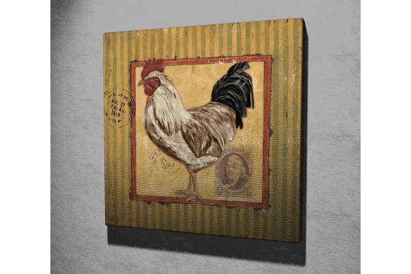 Canvasbilde Dekorativ - Flerfarget - Interiør - Maleri & posters - Lerretsbilder