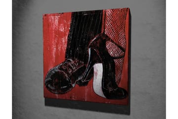Canvasbilde Dekorativ - Flerfarget - Interiør - Maleri & posters - Lerretsbilder