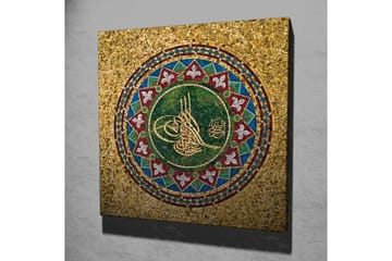 Canvasbilde Dekorativ - Flerfarget - Interiør - Maleri & posters - Lerretsbilder