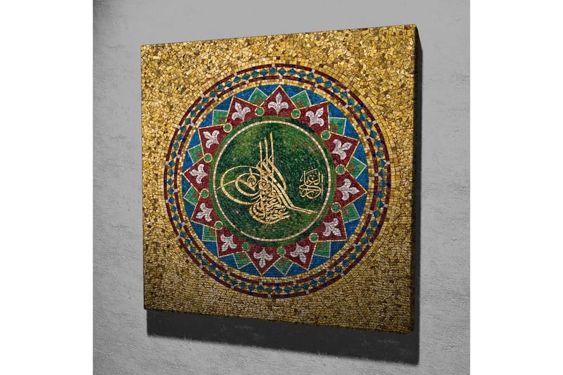 Canvasbilde Dekorativ - Flerfarget - Interiør - Maleri & posters - Lerretsbilder