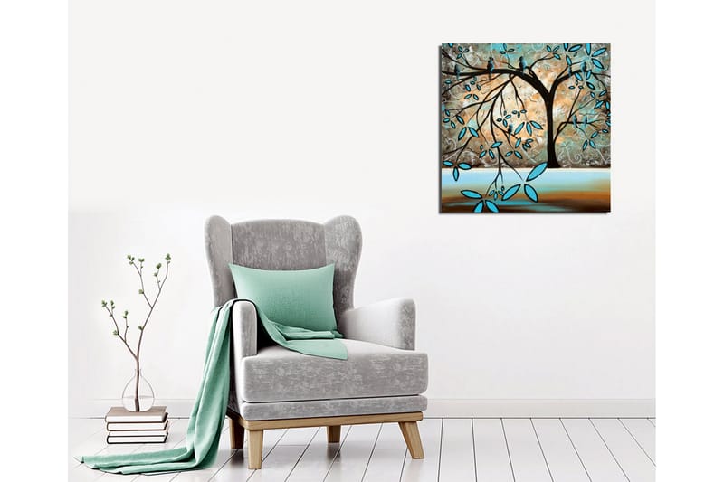 Canvasbilde Dekorativ - Flerfarget - Interiør - Maleri & posters - Lerretsbilder