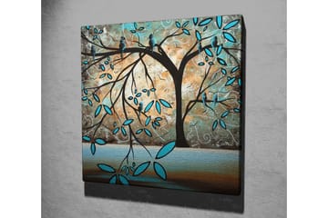 Canvasbilde Dekorativ - Flerfarget - Interiør - Maleri & posters - Lerretsbilder