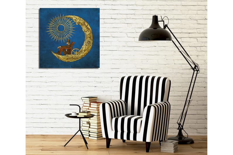 Canvasbilde Dekorativ - Flerfarget - Interiør - Maleri & posters - Lerretsbilder