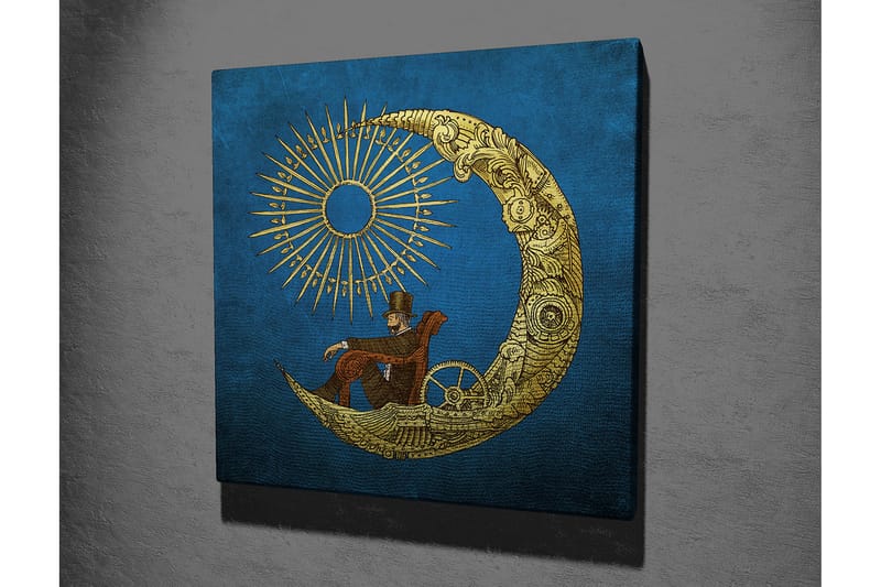 Canvasbilde Dekorativ - Flerfarget - Interiør - Maleri & posters - Lerretsbilder