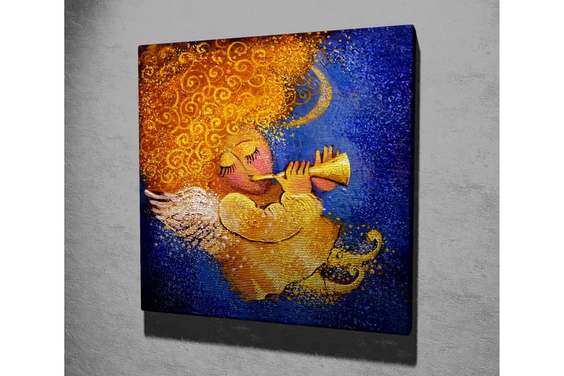 Canvasbilde Dekorativ - Flerfarget - Interiør - Maleri & posters - Lerretsbilder