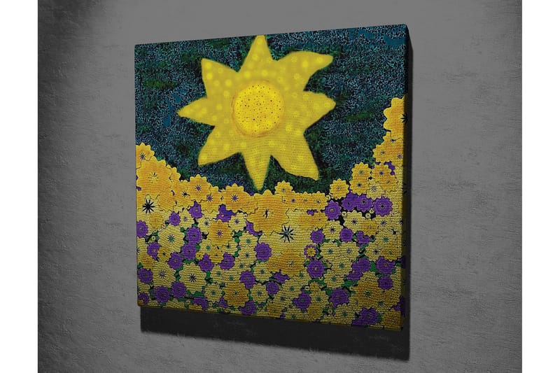 Canvasbilde Dekorativ - Flerfarget - Interiør - Maleri & posters - Lerretsbilder