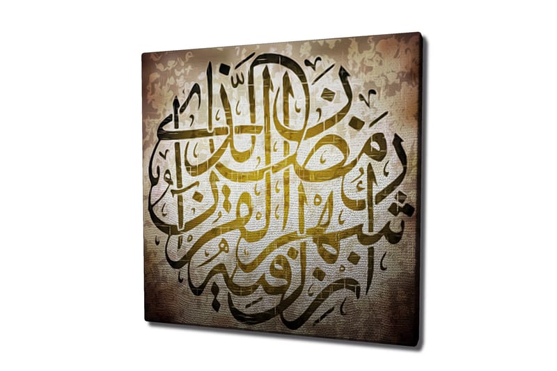 Canvasbilde Dekorativ - Flerfarget - Interiør - Maleri & posters - Lerretsbilder