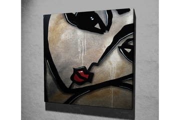 Canvasbilde Dekorativ - Flerfarget - Interiør - Maleri & posters - Lerretsbilder