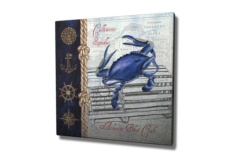 Canvasbilde Dekorativ - Flerfarget - Interiør - Maleri & posters - Lerretsbilder