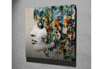 Canvasbilde Dekorativ - Flerfarget - Interiør - Maleri & posters - Lerretsbilder