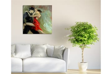 Canvasbilde Dekorativ - Flerfarget - Interiør - Maleri & posters - Lerretsbilder