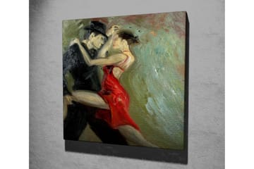 Canvasbilde Dekorativ - Flerfarget - Interiør - Maleri & posters - Lerretsbilder