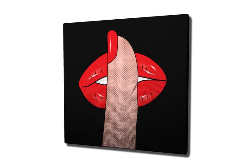 Canvasbilde Dekorativ - Flerfarget - Interiør - Maleri & posters - Lerretsbilder