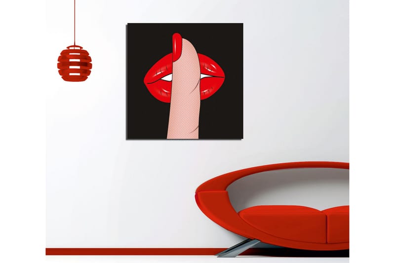 Canvasbilde Dekorativ - Flerfarget - Interiør - Maleri & posters - Lerretsbilder