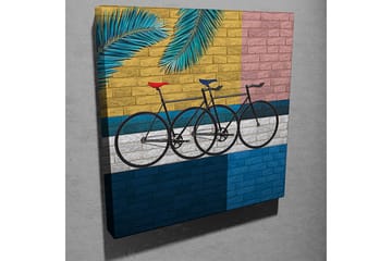 Canvasbilde Dekorativ - Flerfarget - Interiør - Maleri & posters - Lerretsbilder