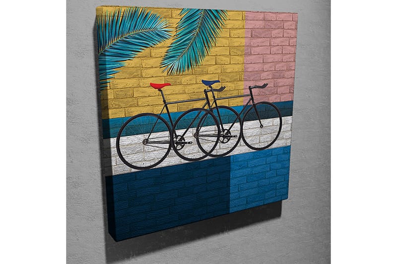 Canvasbilde Dekorativ - Flerfarget - Interiør - Maleri & posters - Lerretsbilder