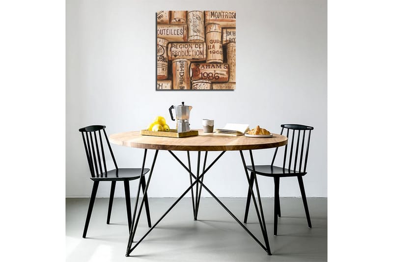 Canvasbilde Dekorativ - Flerfarget - Interiør - Maleri & posters - Lerretsbilder