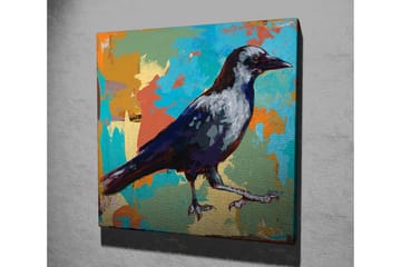 Canvasbilde Dekorativ - Flerfarget - Interiør - Maleri & posters - Lerretsbilder