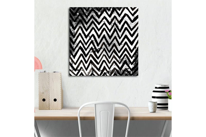 Canvasbilde Dekorativ - Flerfarget - Interiør - Maleri & posters - Lerretsbilder