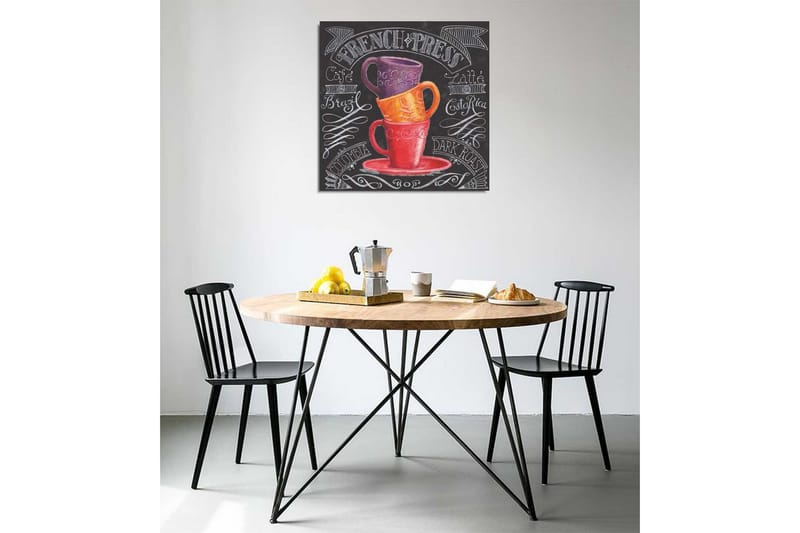 Canvasbilde Dekorativ - Flerfarget - Interiør - Maleri & posters - Lerretsbilder